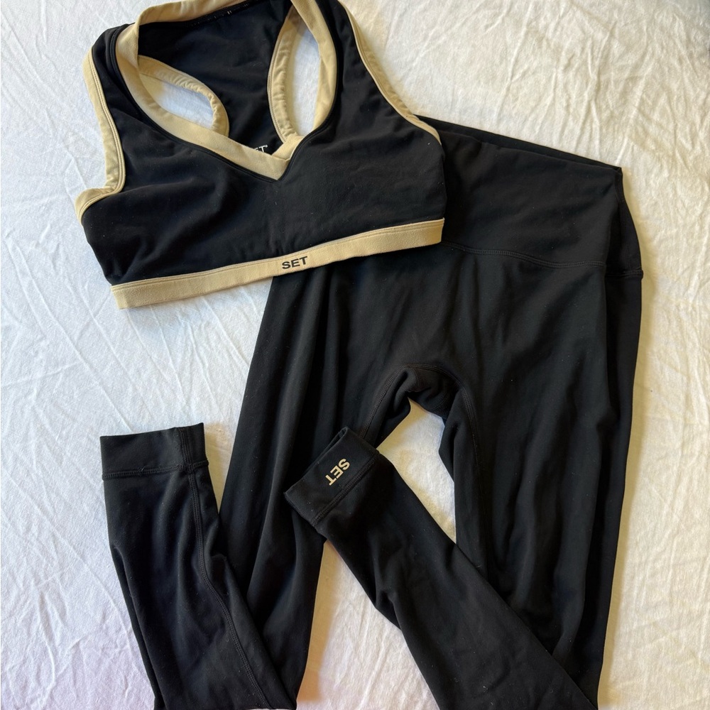 SET Active leggings and Bra Set